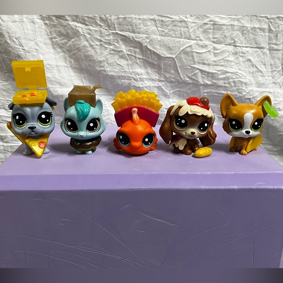 LPS Foody Pets! - Lot of 10 - Picture 4 of 6